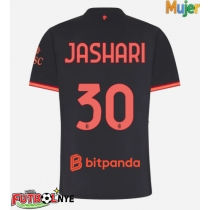 Camiseta AC Milan Ardon Jashari #30 Tercera Equipación para mujer 2026-27 manga corta